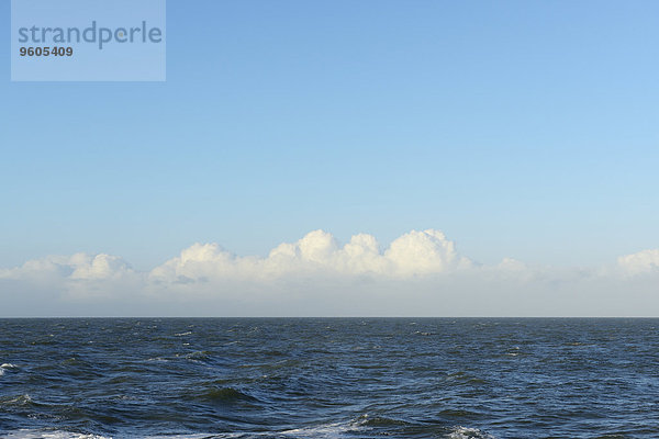 Wasser Horizont Ozean Deutschland Helgoland Nordsee