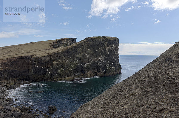 Island  Felsenküste bei Gunnuhver