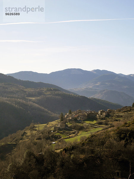 Spanien  Katalonien  Pyrenäen  Bergdorf Pardines