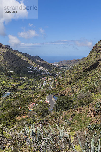 Spanien  Gran Canaria  Valle de Agaete  Agaete