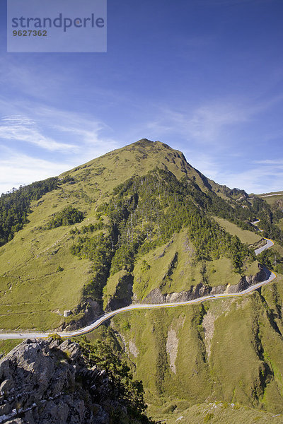 Taiwan  Renhe Road  Hohuan Jian Shan Wanderweg