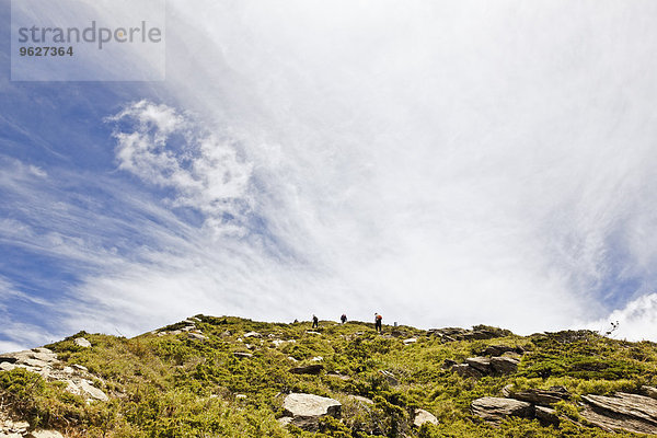 Taiwan  Wanderweg zum Hehuan Nordgipfel der Hehuanshan Berge