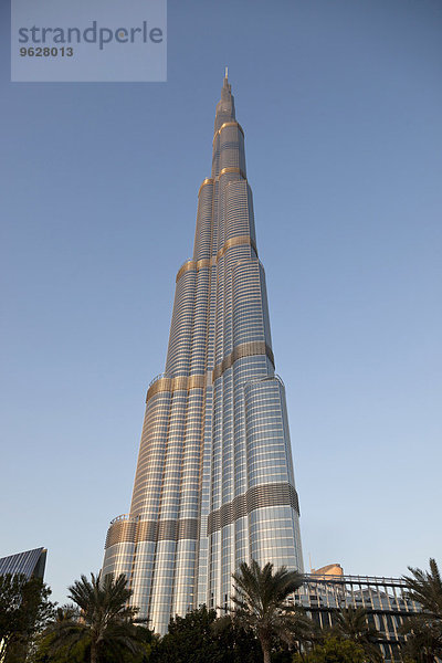 VAE  Dubai  Blick auf den Burj Khalifa