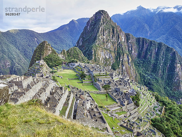 Peru  Ruinenstadt Machu Picchu