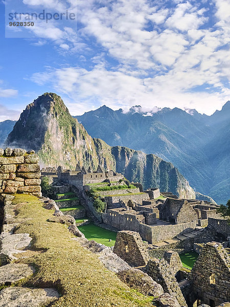 Peru  Ruinenstadt Machu Picchu