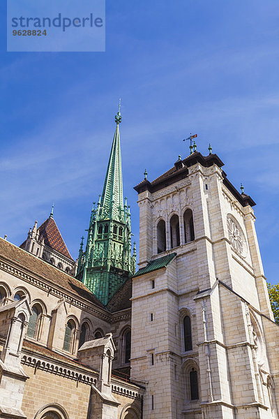 Schweiz  Genf  Kathedrale Saint-Pierre