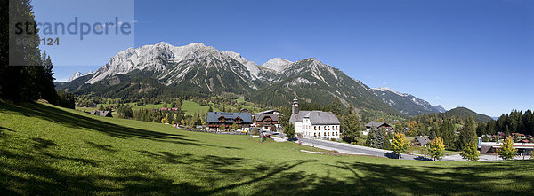 Österreich  Steiermark  Ramsau am Dachstein  Dachsteingebirge  Panorama