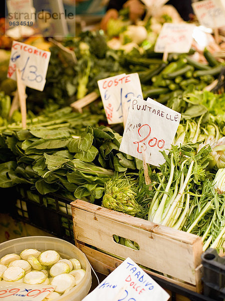 Blumenmarkt Frische Lebensmittel Gemüse Rialtobrücke Markt