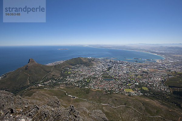 Lions Head viewed from Table Mountain