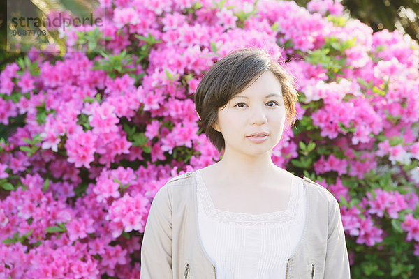 Portrait Frau jung japanisch