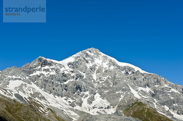 Gipfel des Ortler  Ortles  3905 m  Ortler-Alpen  Nationalpark Stilfser Joch  bei Sulden  Solda  Trentino-Südtirol  Italien  Europa
