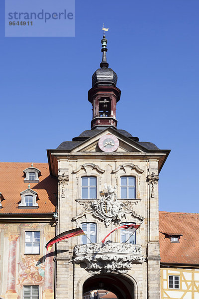 Altes Rathaus  UNESCO Weltkulturerbe  Bamberg  Franken  Bayern  Deutschland  Europa