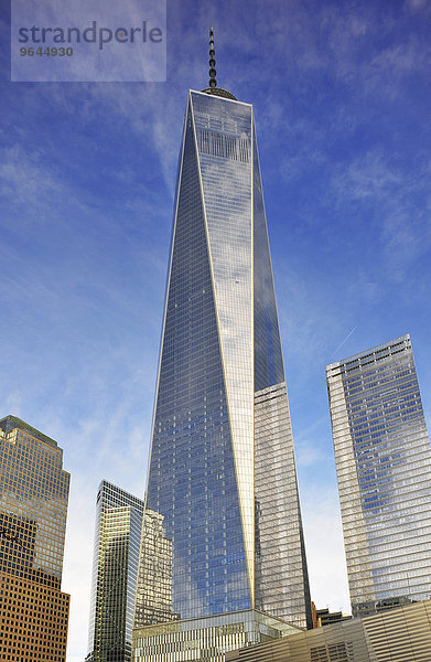 One World Trade Center Freedom Tower  Hauptgebäude des neuen World Trade Centers  Manhattan  New York City  New York  USA  Nordamerika