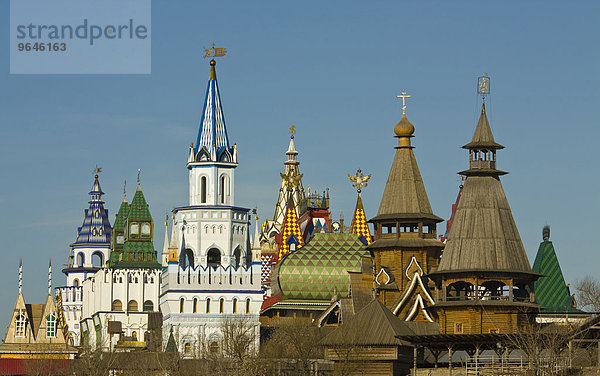 Kreml in Ismailowo  Freizeit- und Kulturpark  Ismailowo  Moskau  Russland  Europa
