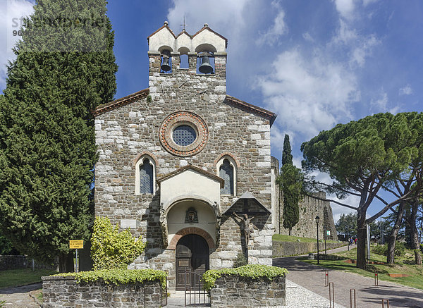 Kapelle bei der Görzer Burg  Capella di san Spirito  Görz  Friaul-Julisch Venetien  Italien  Europa