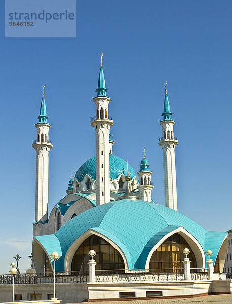 Qol Sharif Moschee im Kasaner Kreml  UNESCO-Weltkulturerbe  Kasan  Republik Tatarstan  Russland  Europa