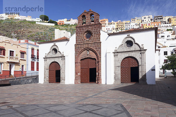 Kirche Nuestra Señora de la Asunción  La Gomera  Kanarische Inseln  Spanien  Europa