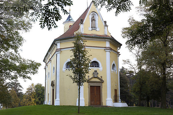 Antoniuskapelle  Wallfahrtskapelle des Heiligen Antonius  Blatnice pod Svatým Antonínkem  Groß Blatnitz  Mähren  Tschechische Republik