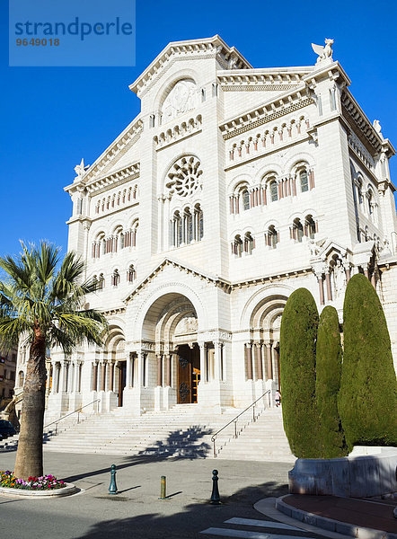 Kathedrale Notre-Dame-Immaculée  auch Kathedrale von Monaco  Monaco  Europa