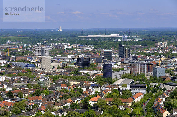 Luftbild  Stadtansicht  Dortmund  Ruhrgebiet  Nordrhein-Westfalen  Deutschland  Europa