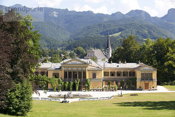 Kaiservilla im Kaiserpark  Bad Ischl  Salzkammergut  Oberösterreich  Österreich  Europa