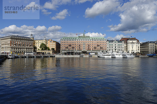 Grand Hotel Stockholm  am Strömkajen  Stockholm  Schweden  Europa