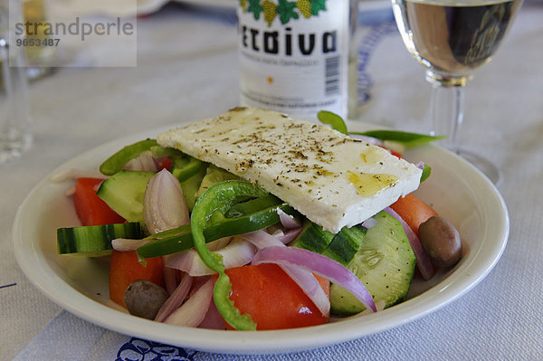 Griechischer Salat  Griechenland  Europa