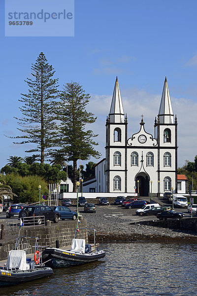 Kirche Igreja de Santa Maria Madalena  Madalena do Pico  Pico  Azoren  Portugal  Europa