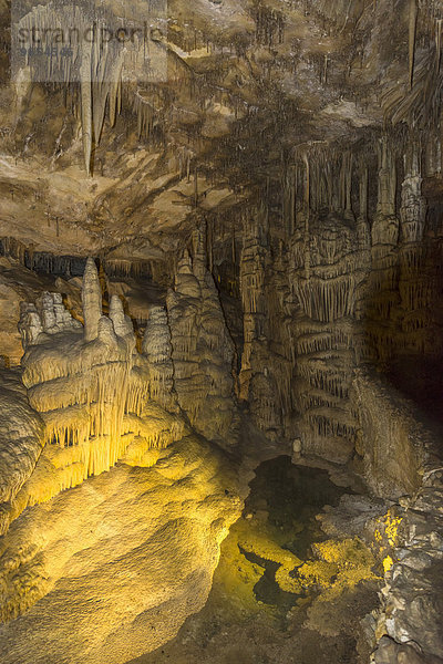 Tropfsteinhöhle Lehman Cave  Great-Basin-Nationalpark  Baker  Nevada  USA  Nordamerika