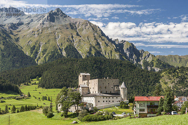 Schloss Naudersberg  Hotel und Museum  Nauders  Tirol  Österreich  Europa