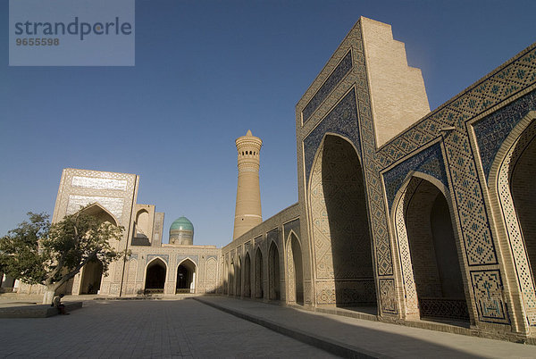 Kalon Moschee  Buchara  Usbekistan  Zentralasien  Asien