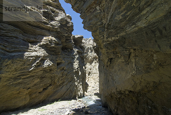Canyon bei Vrang im Wakhan Korridor  Tadschikistan  Zentralasien  Asien