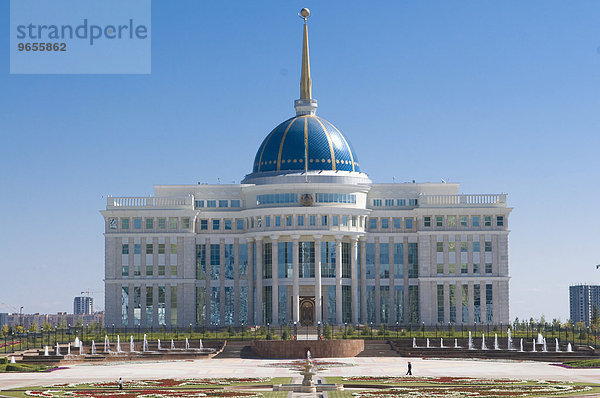 Präsidentenpalast  Astana  Kasachstan  Zentralasien  Asien