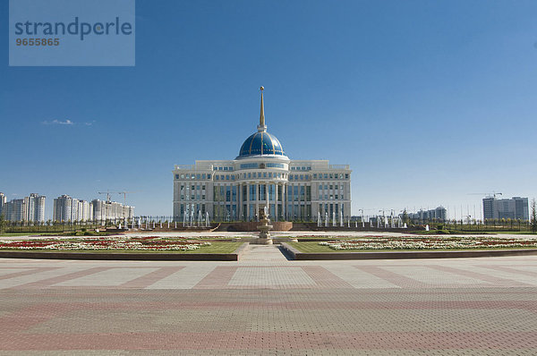 Präsidentenpalast  Astana  Kasachstan  Zentralasien  Asien