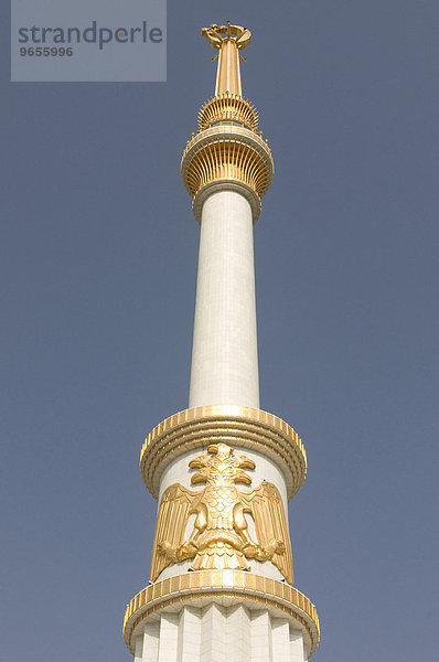 Monument Säule Asien Zentralasien Unabhängigkeit Kasachstan