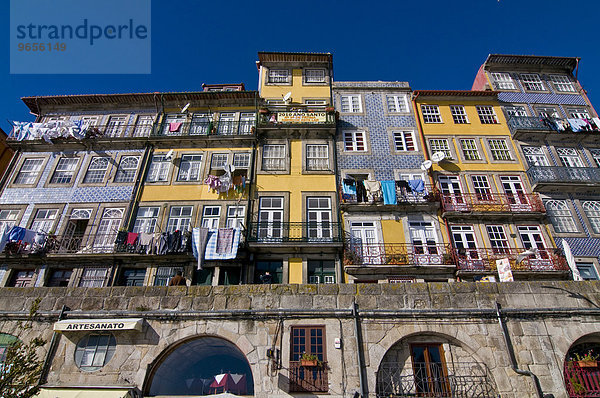 Uferpromenade  Porto  Portugal  Europa