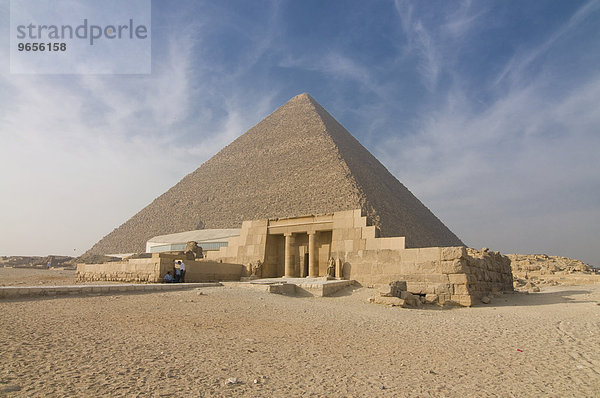 Pyramiden von Gizeh  Ägypten  Afrika