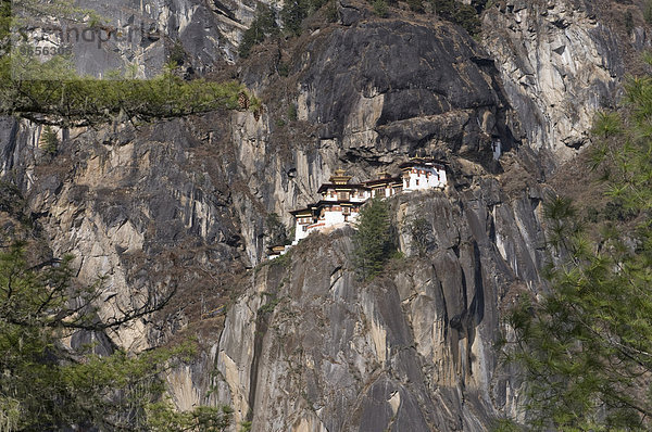 Taktshang Goemba  Tigernest Kloster  Bhutan  Asien