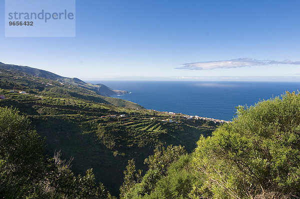 Die Nordküste von La Palma  Kanarische Inseln  Spanien  Europa