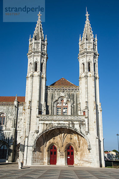 Mosteiro dos Jerónimos  Belém  Lissabon  Distrikt Lissabon  Portugal  Europa