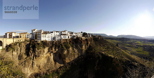 Altstadt von Ronda  Andalusien  Spanien  Europa