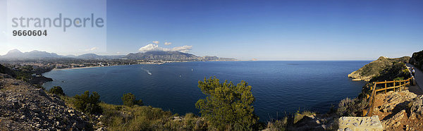 Die Bucht von Altea  Alicante  Spanien  Europa