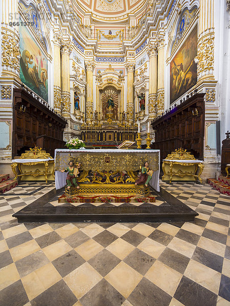 Die Kirche Chiesa di San Pietro  Modica  Provinz Ragusa  Sizilien  Italien  Europa