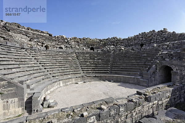 Westtheater  antikes Gadara  Umm Qais  Jordanien  Asien