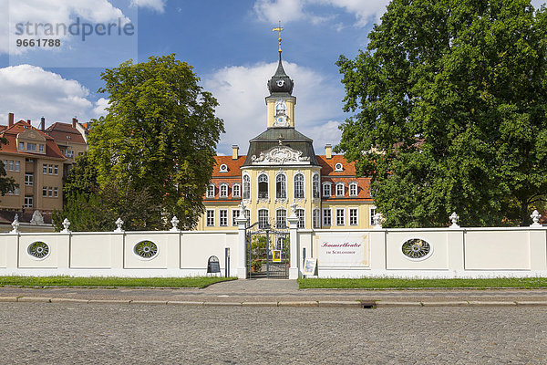 Gohliser Schlösschen  Gohlis  Leipzig  Sachsen  Deutschland  Europa