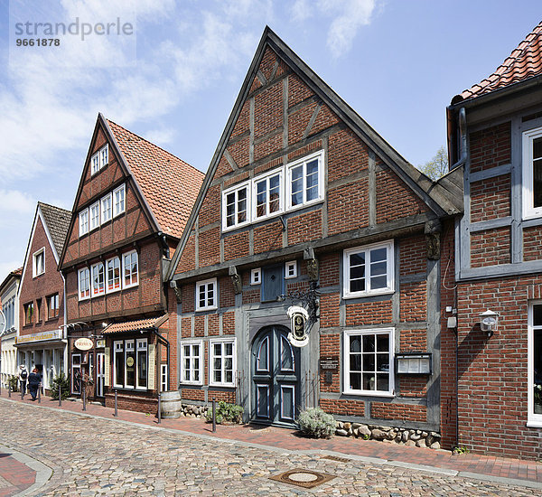 Abthaus  Altstadt  Buxtehude  Altes Land  Niedersachsen  Deutschland  Europa