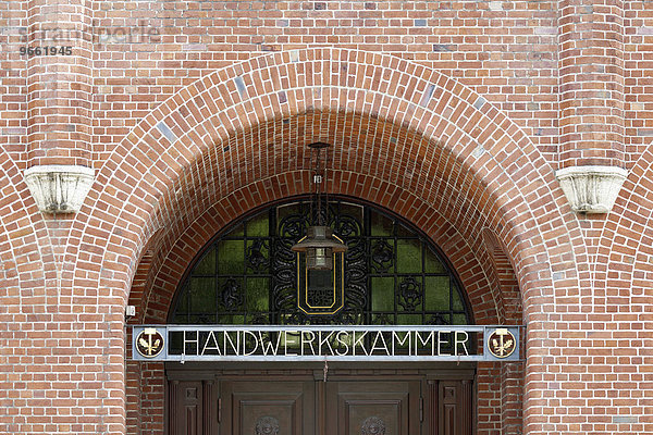 Gewerbehaus  Sitz der Hamburger Handwerkskammer  Holstenwall  Neustadt  Hamburg  Deutschland  Europa