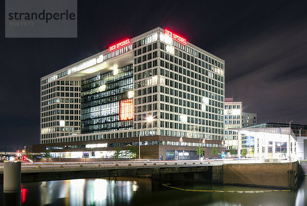 Spiegel-Gebäude  Verlagshaus des Spiegel-Verlags  Ericusspitze  Hafencity  Hamburg  Deutschland  Europa