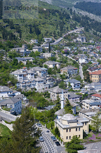 Historisches Zentrum  UNESCO Weltkulturerbe  Gjirokastër  Albanien  Europa
