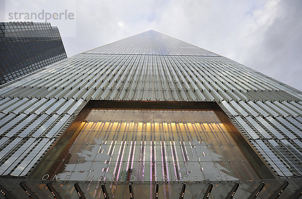 One World Trade Center Freedom Tower  Hauptgebäude des neuen World Trade Centers  Manhattan  New York City  New York  USA  Nordamerika